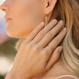 Gold Filled Gypsy-Set Diamond Band