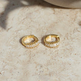 Baguette Huggie Hoops