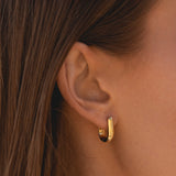 Gold Filled Baby Oval Hoops