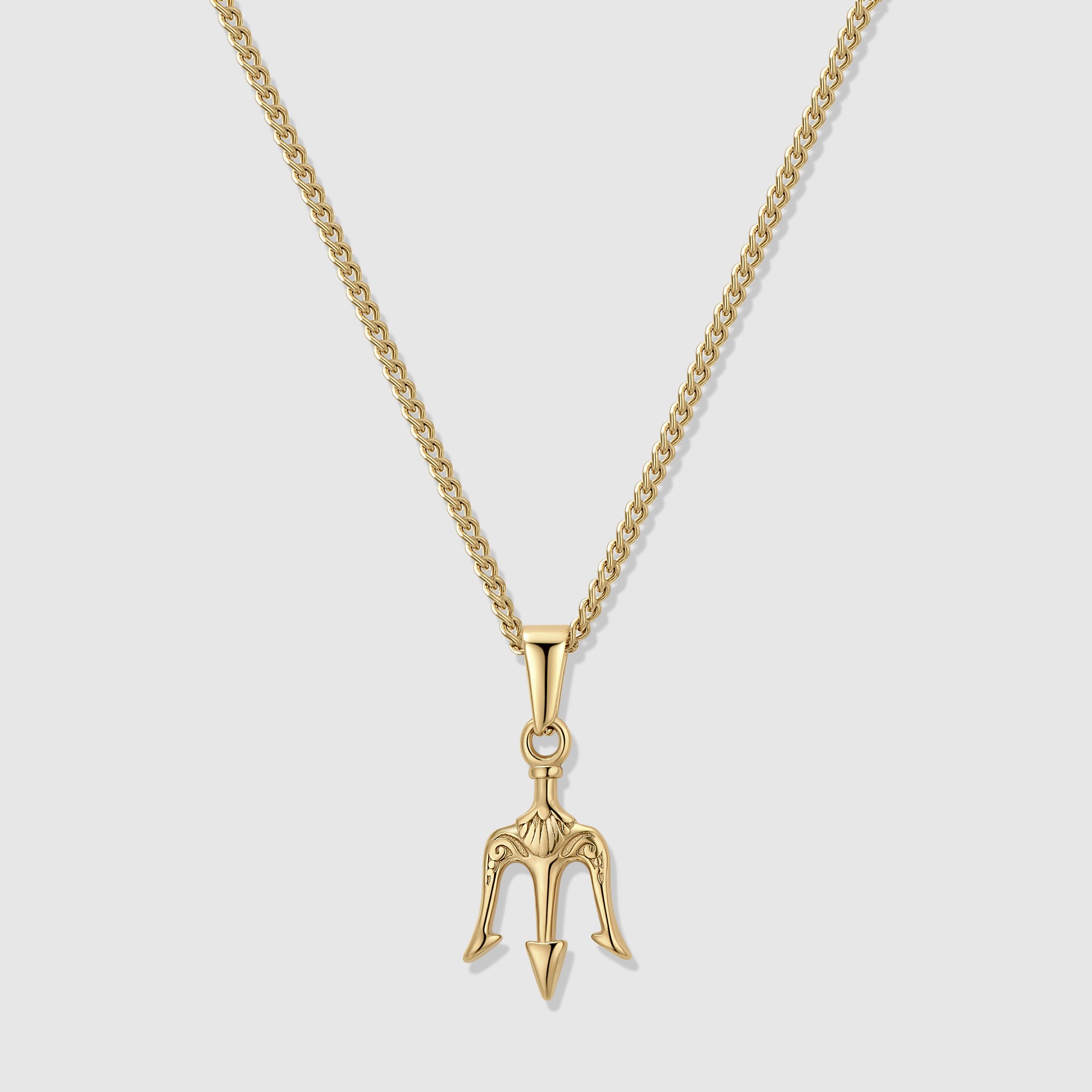 ネックレス・ペンダント GT(sw52) Neptune's Trident Pendant – Heart Made of Gold