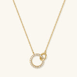 Open Circle Necklace