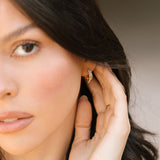 Double Pave Hoops