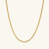 Gold Filled Rope Twist Chain
