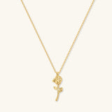 Rose Pendant Necklace