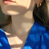 Large Oval Hoops