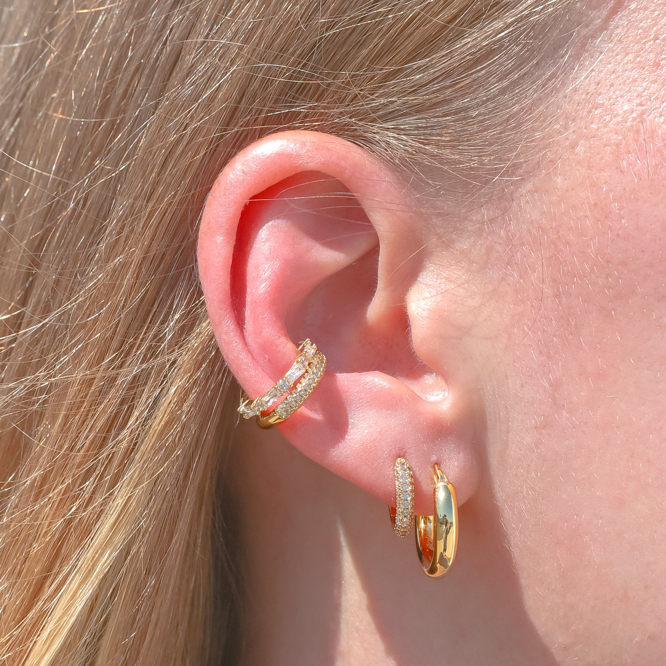 gold ear cuff (6790283198630)