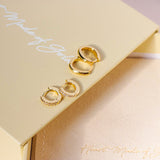 Huggie Hoop Set