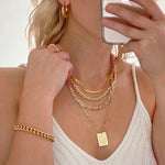 Large Curb Chain Bracelet (6055933182118)