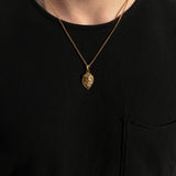 lion pendant necklace (6883386032294)