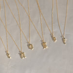 Old English Letter Necklace (4376434278535)