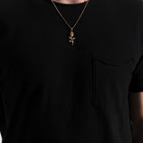 rose pendant necklace (6883448291494)