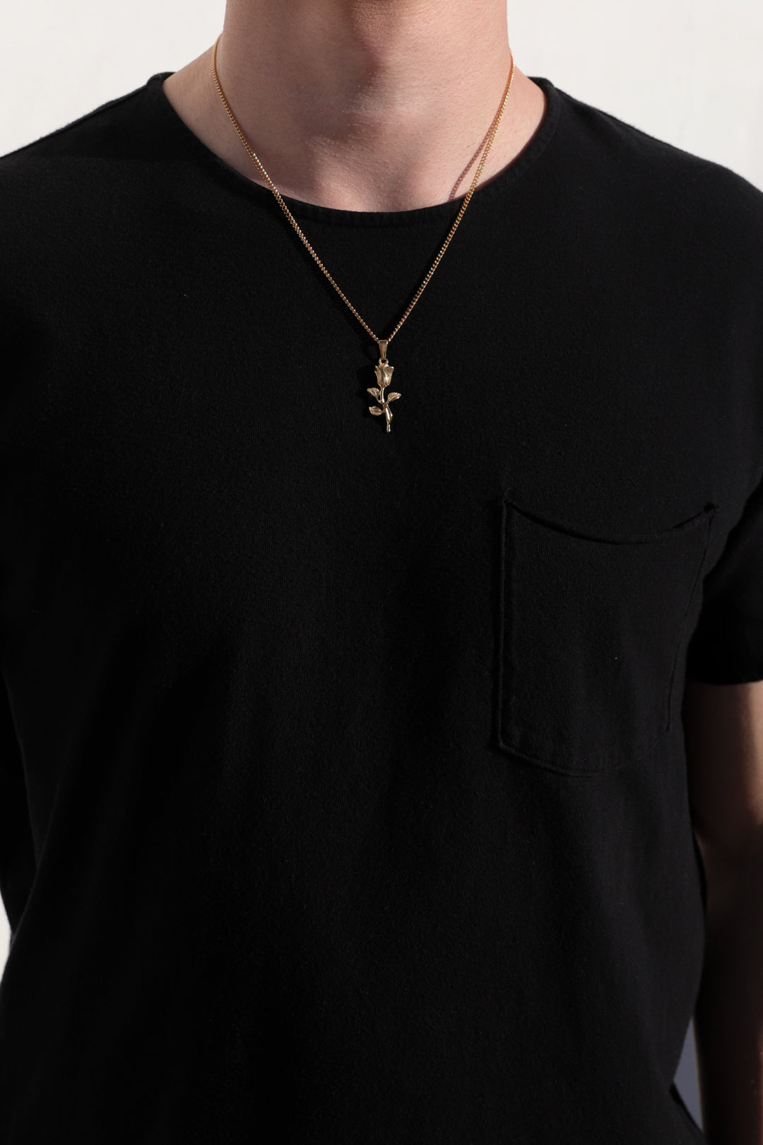 rose pendant necklace (6883448291494)