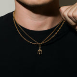 Neptune's Trident Pendant Silver Set
