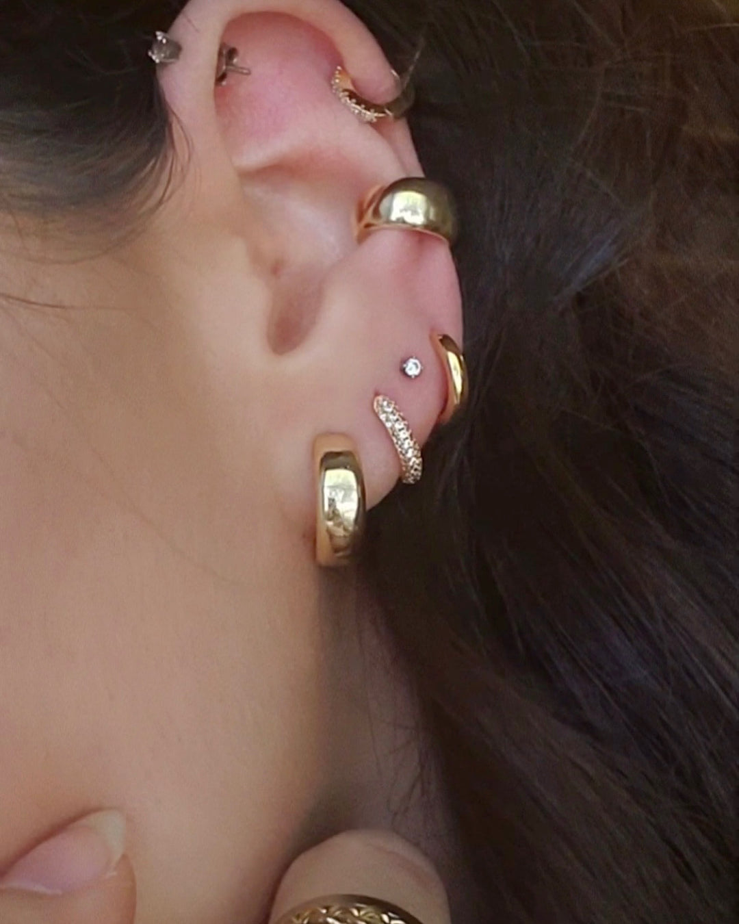 The Ultimate Guide to Ear Stacking – Heart Made of Gold