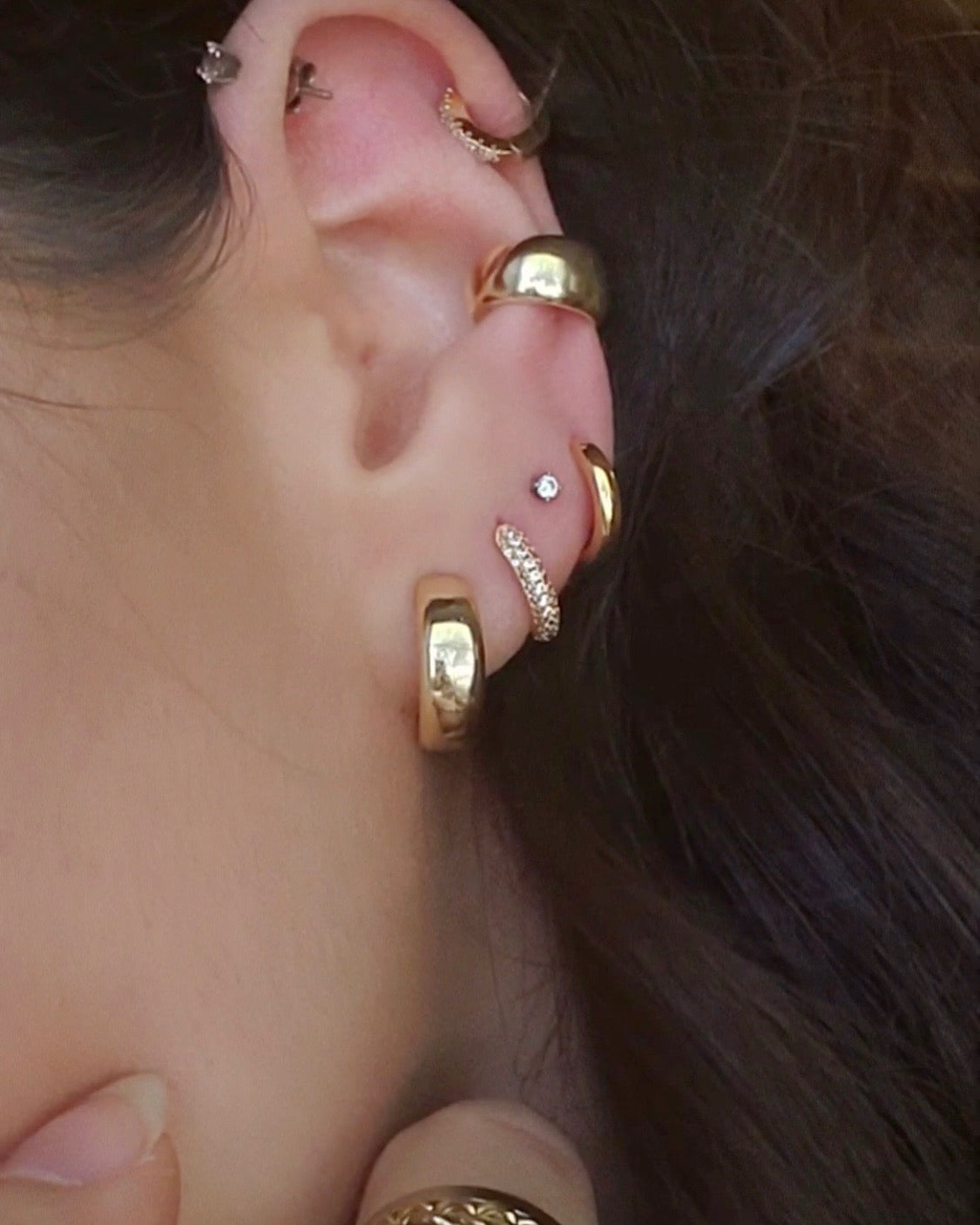 The Ultimate Guide to Ear Stacking – Heart Made of Gold