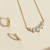 Cluster Diamond Necklace