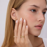 Gold Filled Bezel Stone Ring