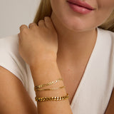 Gold Filled Figaro Bracelet