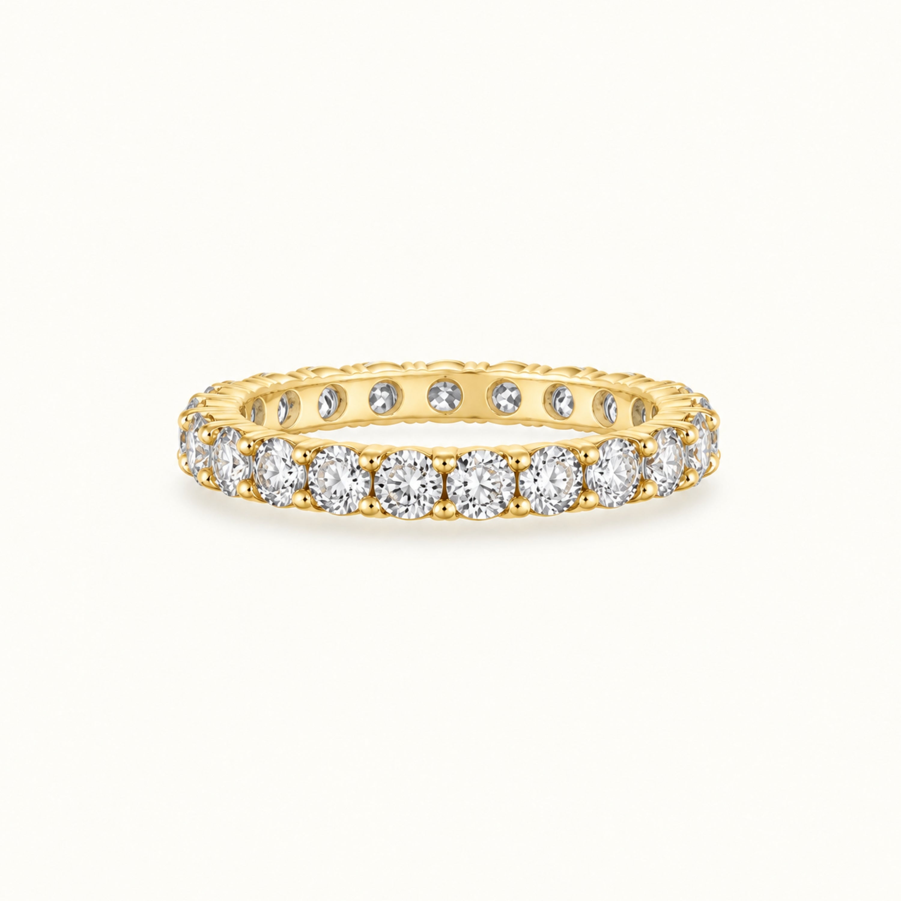 3mm Birthstone Eternity Ring