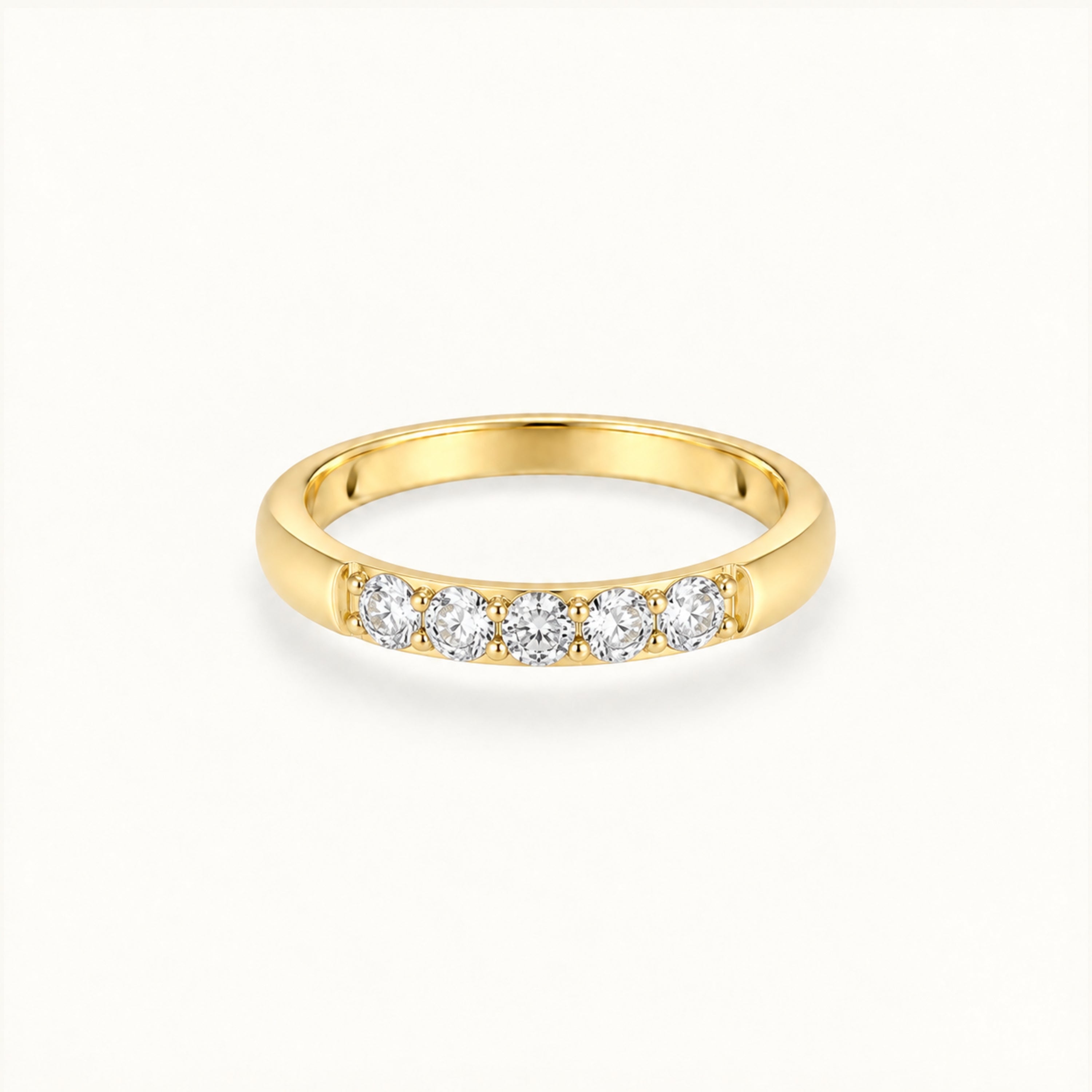 10k Stackable Birthstone Ring