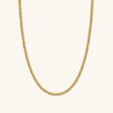 4mm Curb Chain Necklace