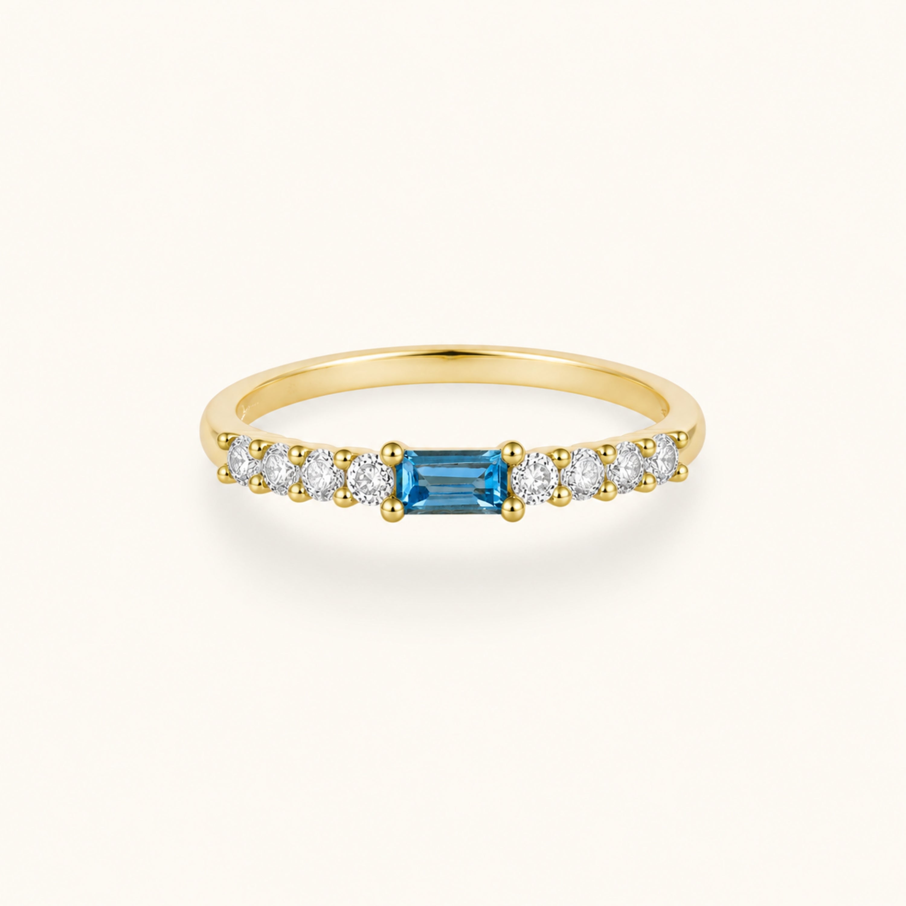 Birthstone Stacking Ring