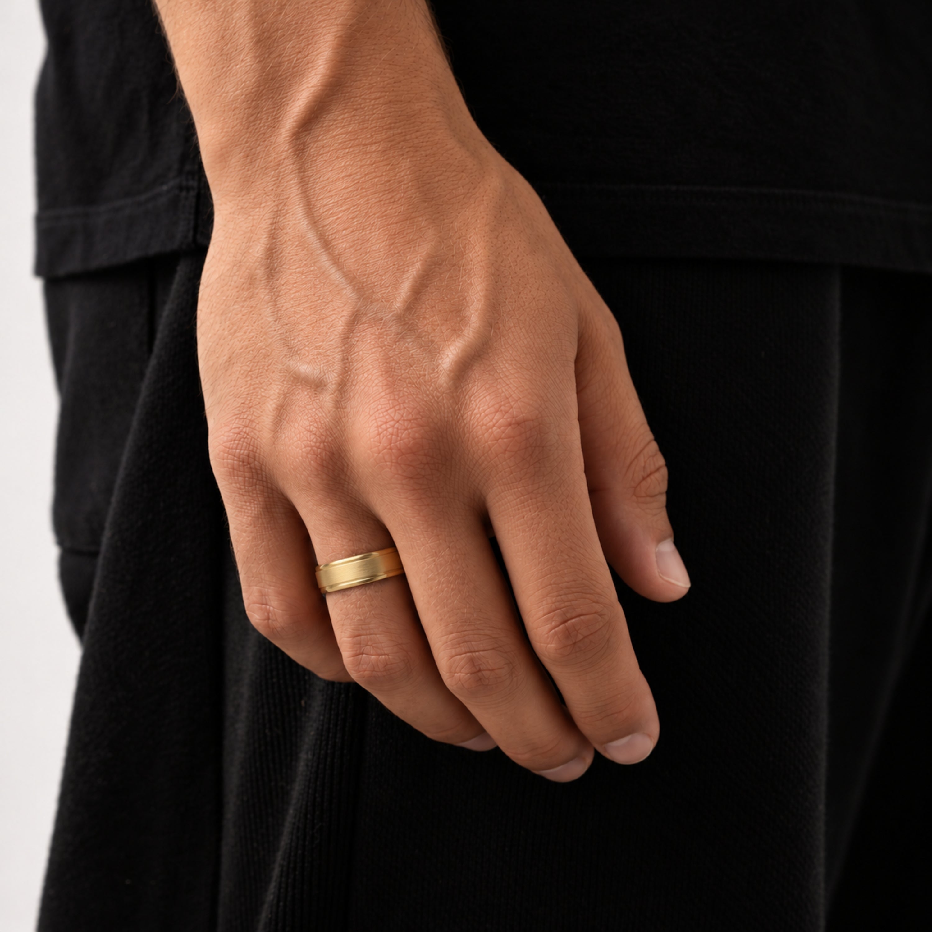 Engravable Wedding Band
