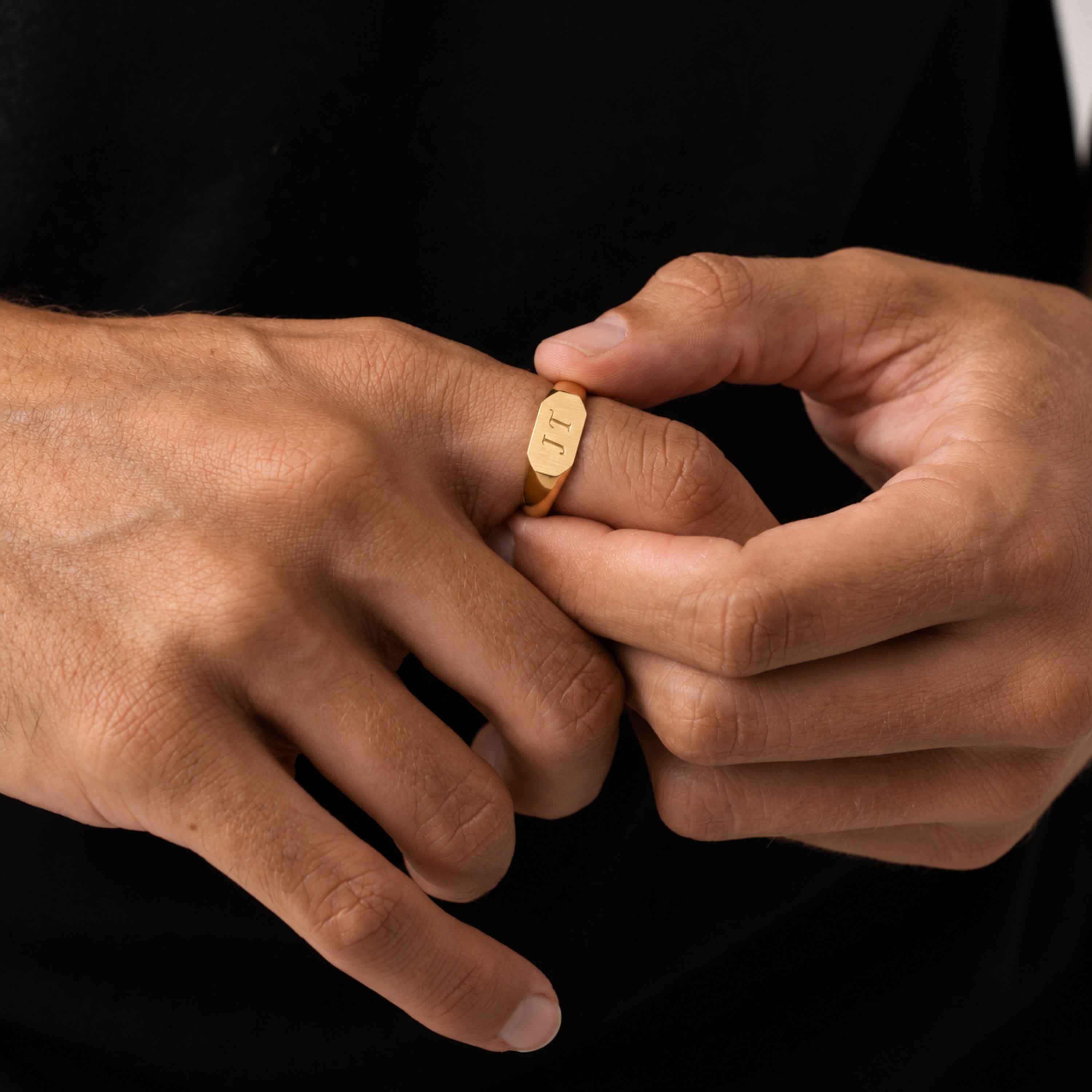 Engravable Signet Ring