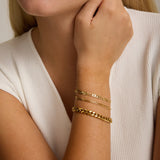 Gold Filled Figaro Bracelet