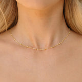 Gold Filled Satellite Chain