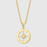 Large Compass Pendant