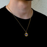 Evil Eye Gold Pendant