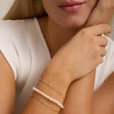 Gold Filled Paperclip Bracelet