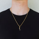 Italian Horn Necklace Set