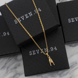 Italian Mano Cornuto Gold Pendant