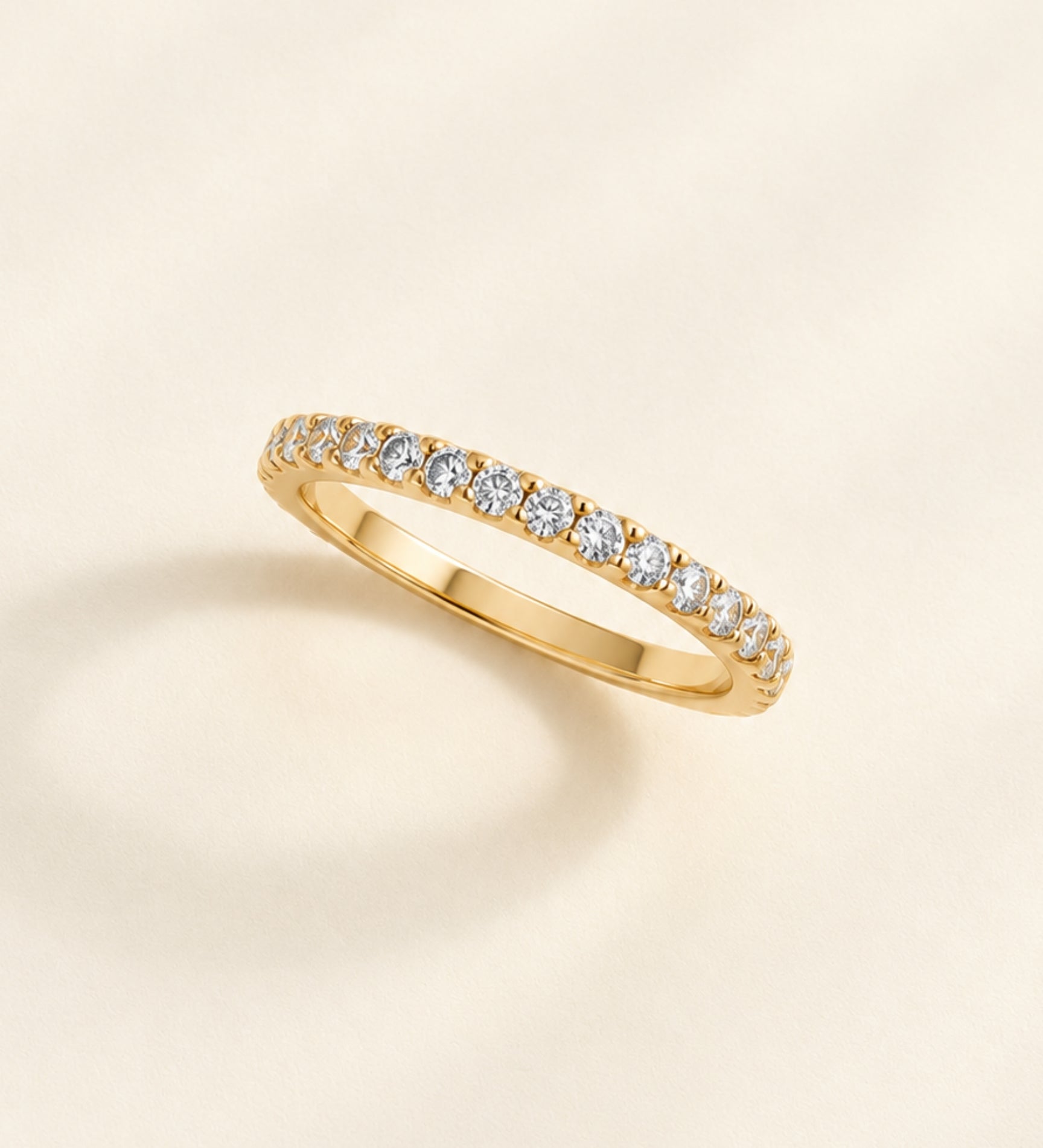 10k Eternity Birthstone Ring