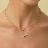 Cluster Diamond Necklace