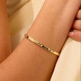 Gold Filled Diamond Bangle