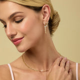Pear Drop Hoops
