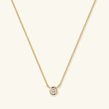 Gold Filled Diamond Bezel Set