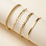 Gold Filled Figaro Bracelet