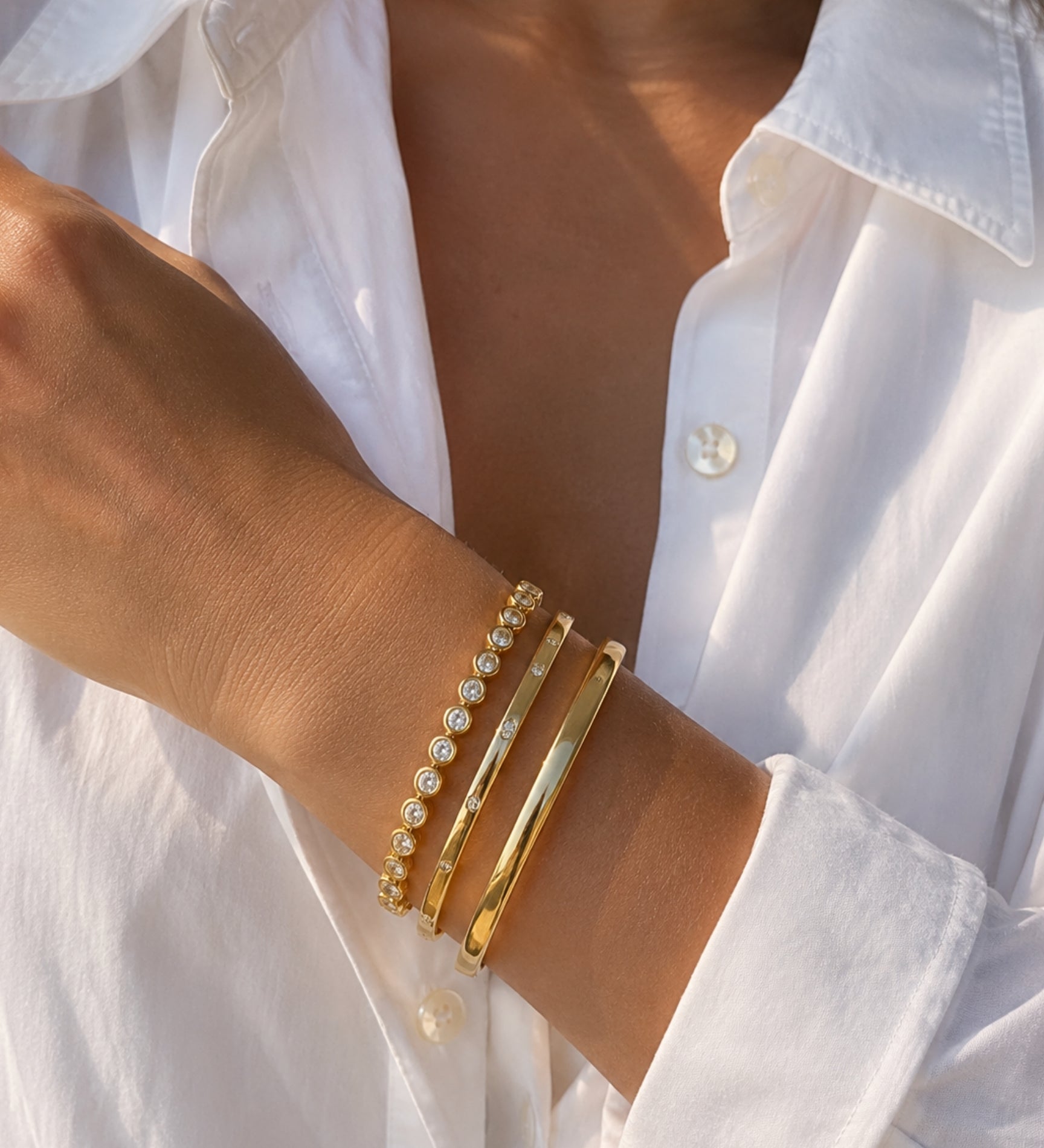 Gold Filled Cuff Bracelet