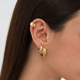 Gold Filled Sparkle Hoops