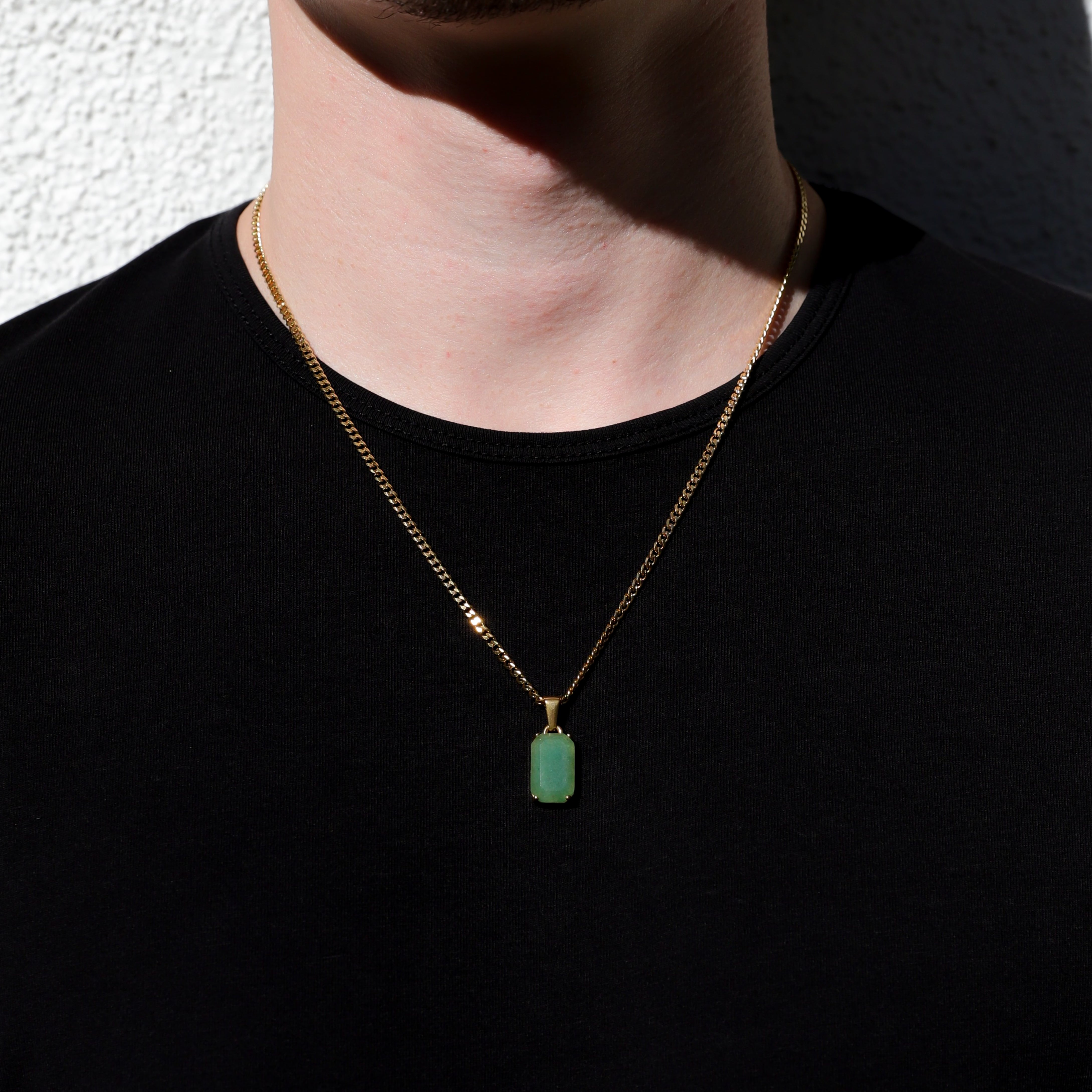 Aventurine Stone Necklace Set