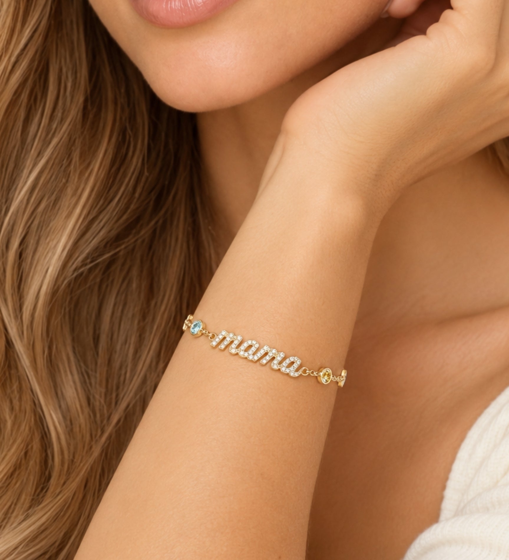 Mama Birthstone Bracelet