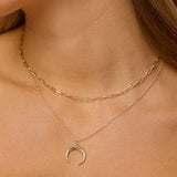 Crescent Moon Necklace