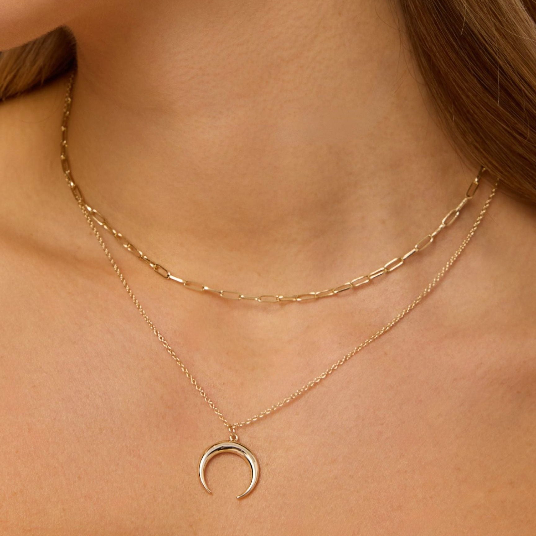 Crescent Moon Necklace