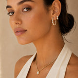 Teardrop Diamond Necklace