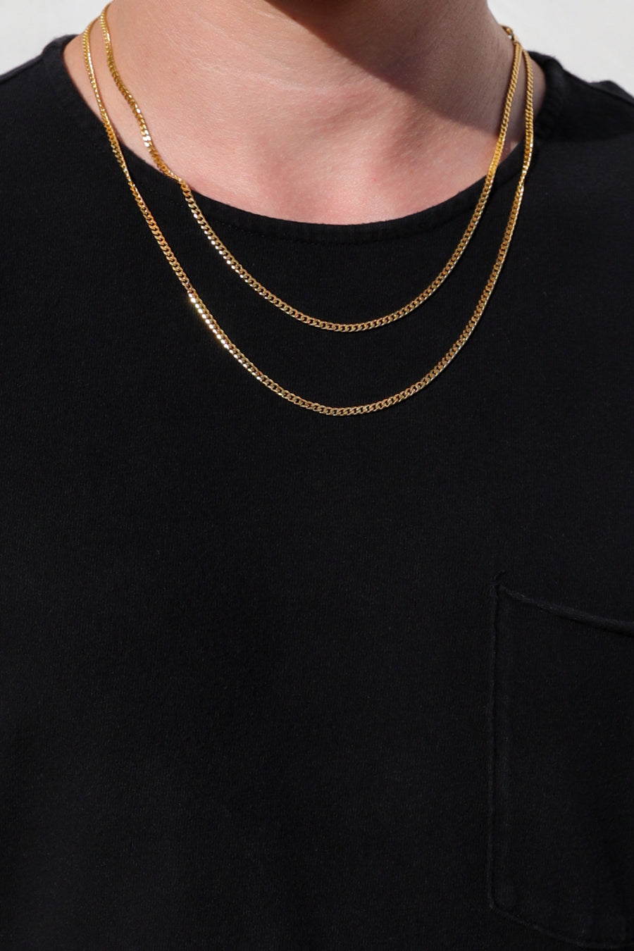 3mm Cuban Link Chain (6883406151846)