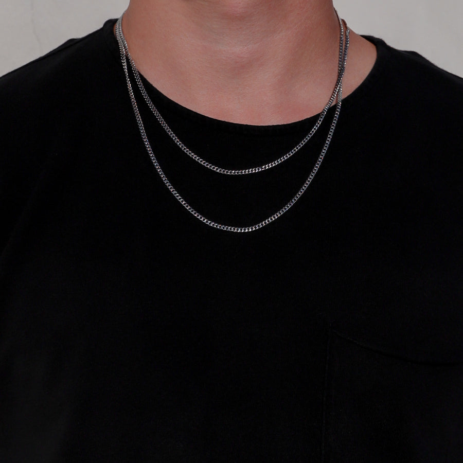 3mm Cuban Link Chain (6883410149542)